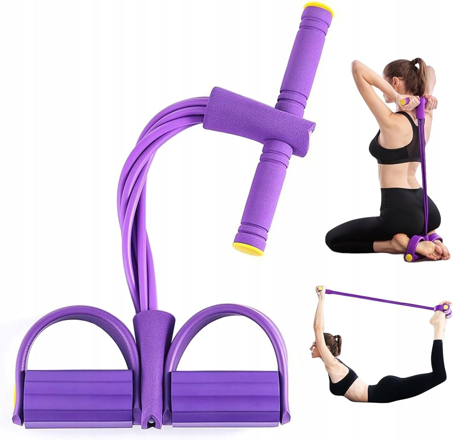 EXPANDER RUBBER FOR ABDOMINAL EXERCISES STRETCHING RESISTANCE TRAINING TAPE