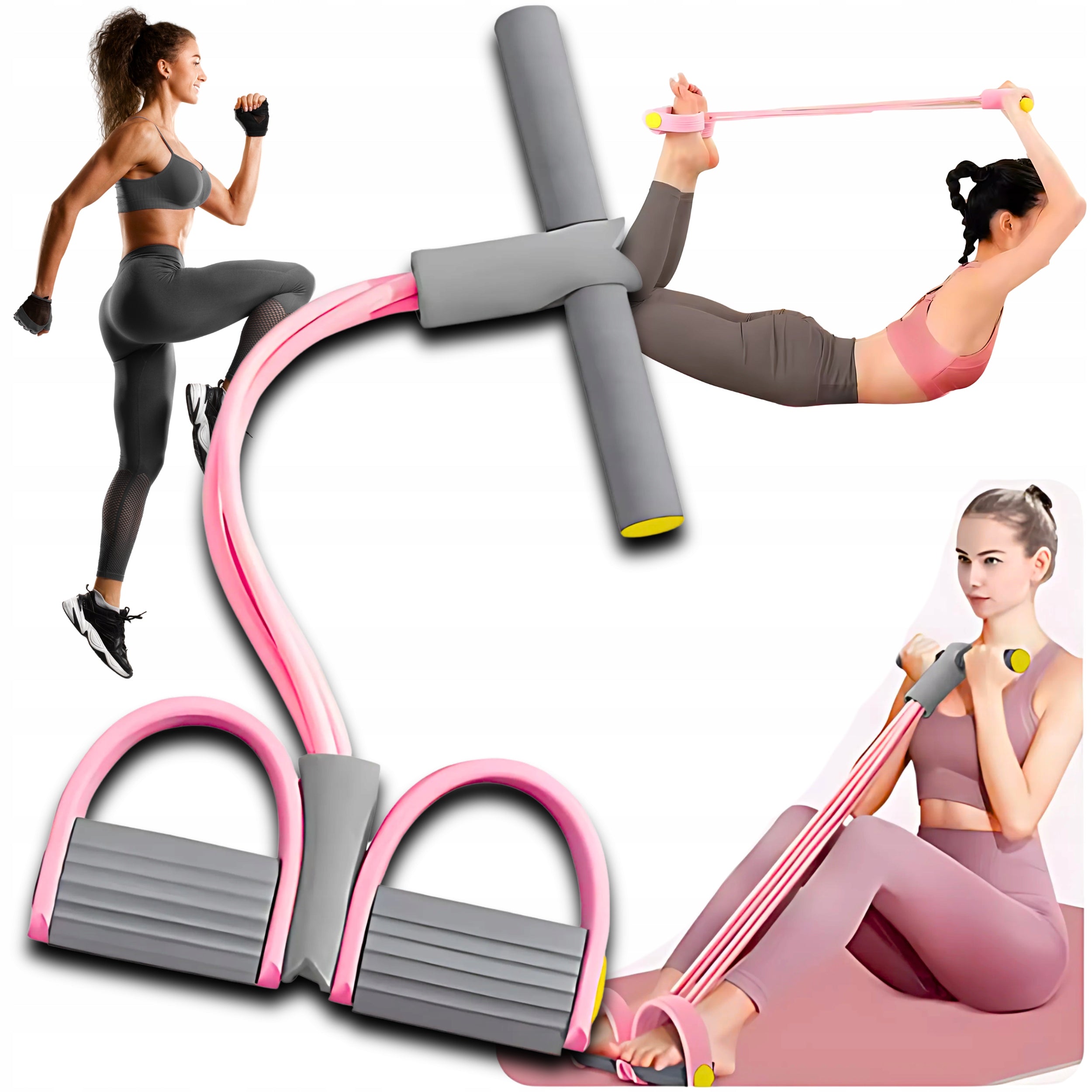 EXPANDER TAPE FITNESS EXERCISE RUBBER FOR WOMEN ABDOMINAL LEGS FIRMING Brand no brand