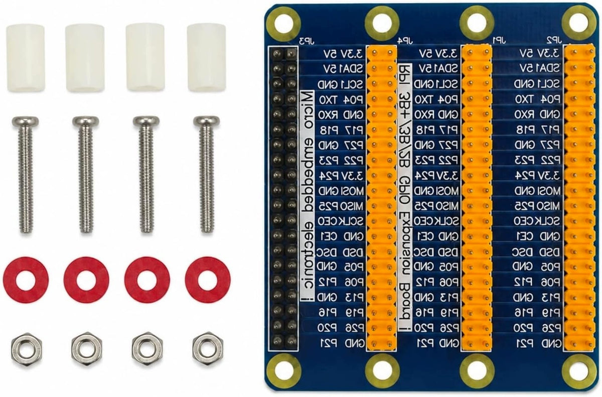 EXPANSION BOARD FOR RASPBERRY PI 4B 3B GPIO DIY PROJECTS