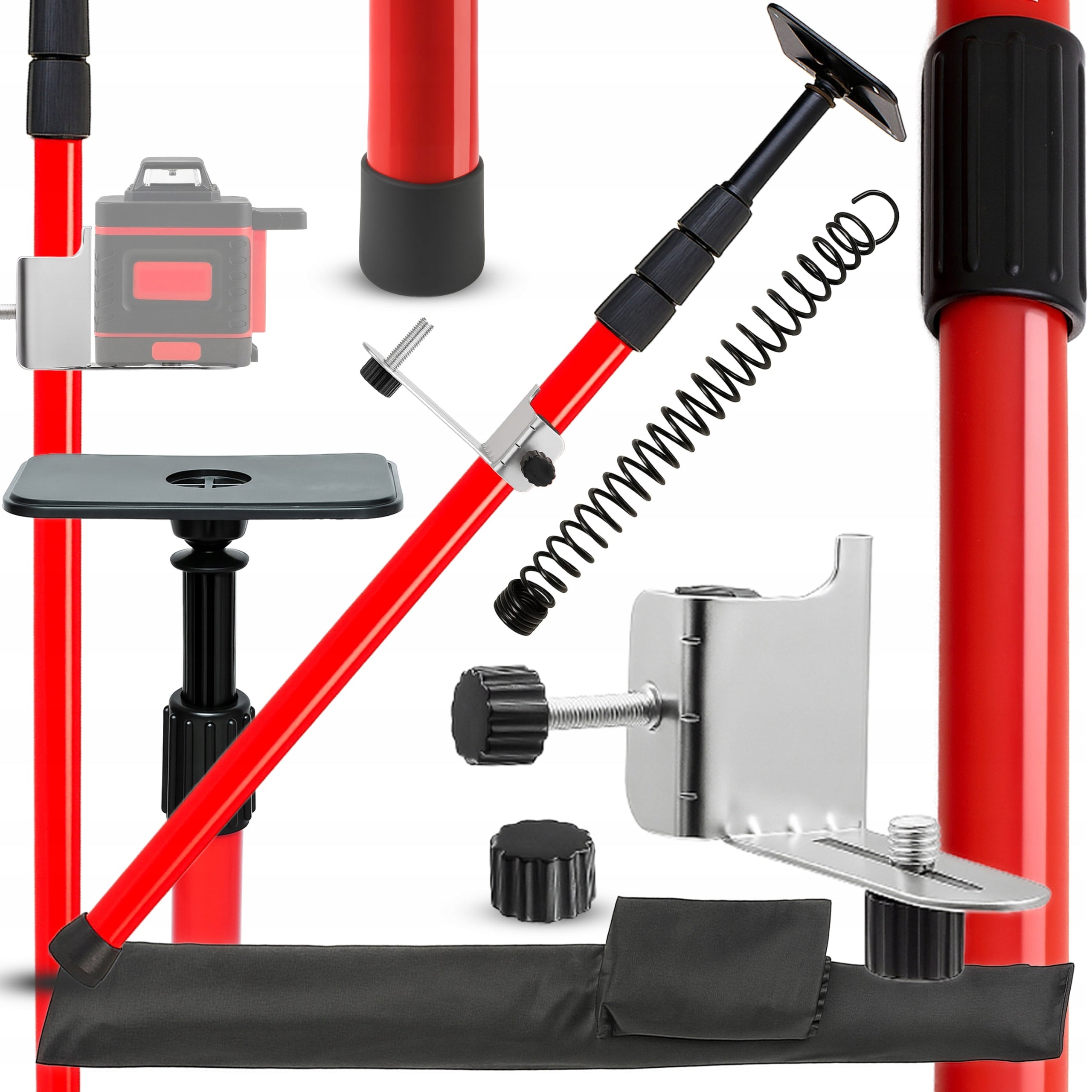 EXPANSION POLE FOR LASER 300CM TELESCOPIC BAR TRIPOD FOR BEVELS LIBELA