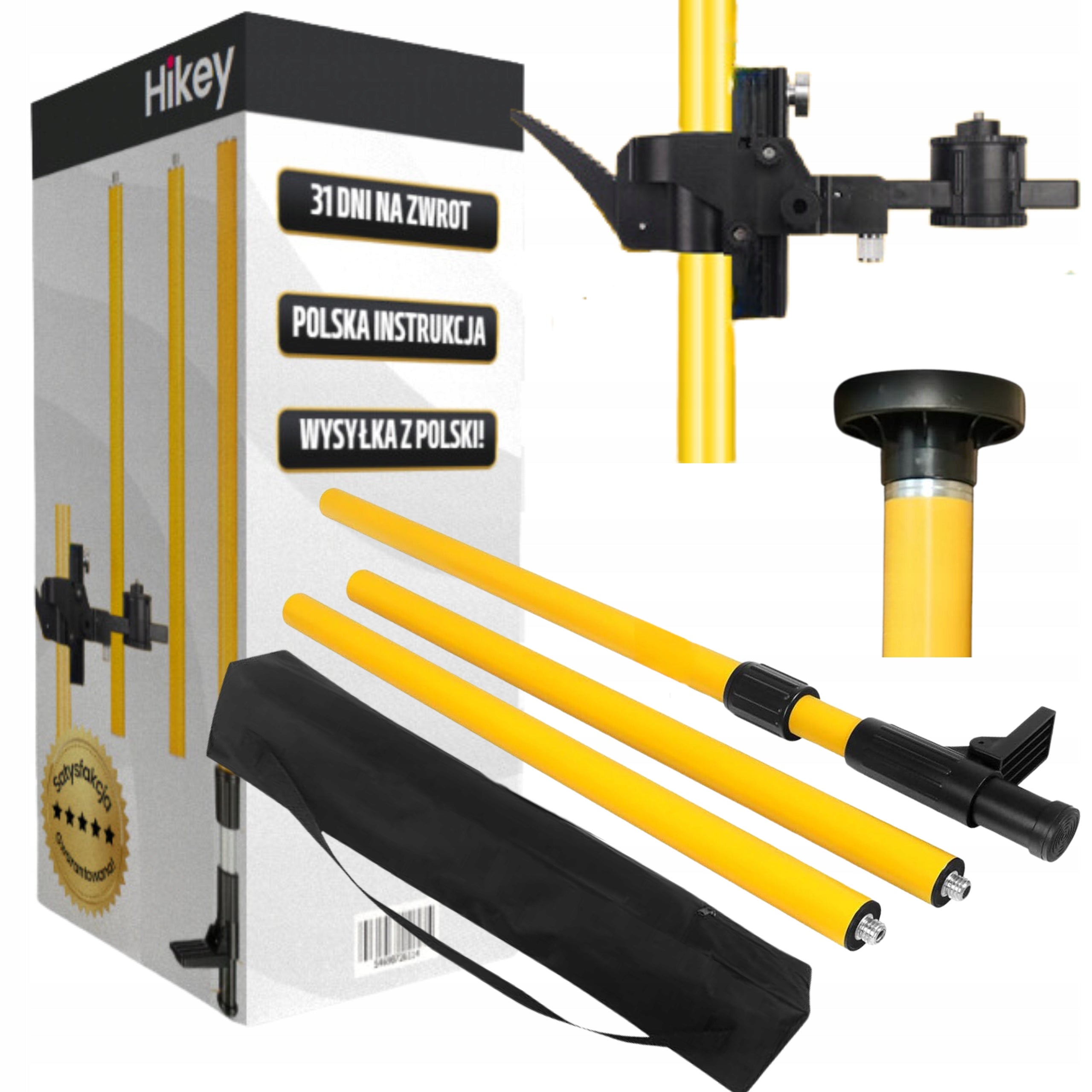 EXPANSION POLE TRIPOD FOR LASER LEVEL PROFESSIONAL COLUMN 365 cm