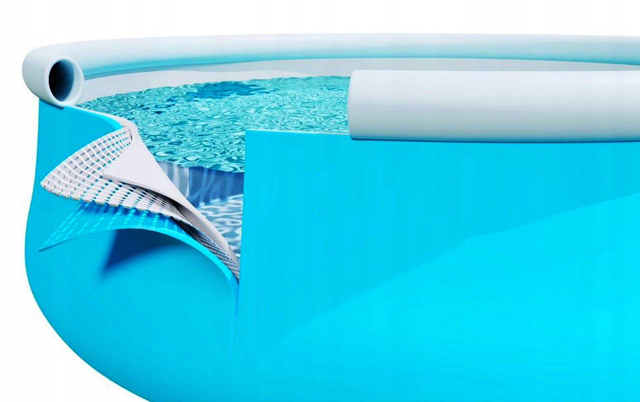 EXPANSION POOL 2,4m GARDEN AVENLI 6in1 FOR CHILDREN 3 LAYERS PREMIUM XXXXL Length 240 cm