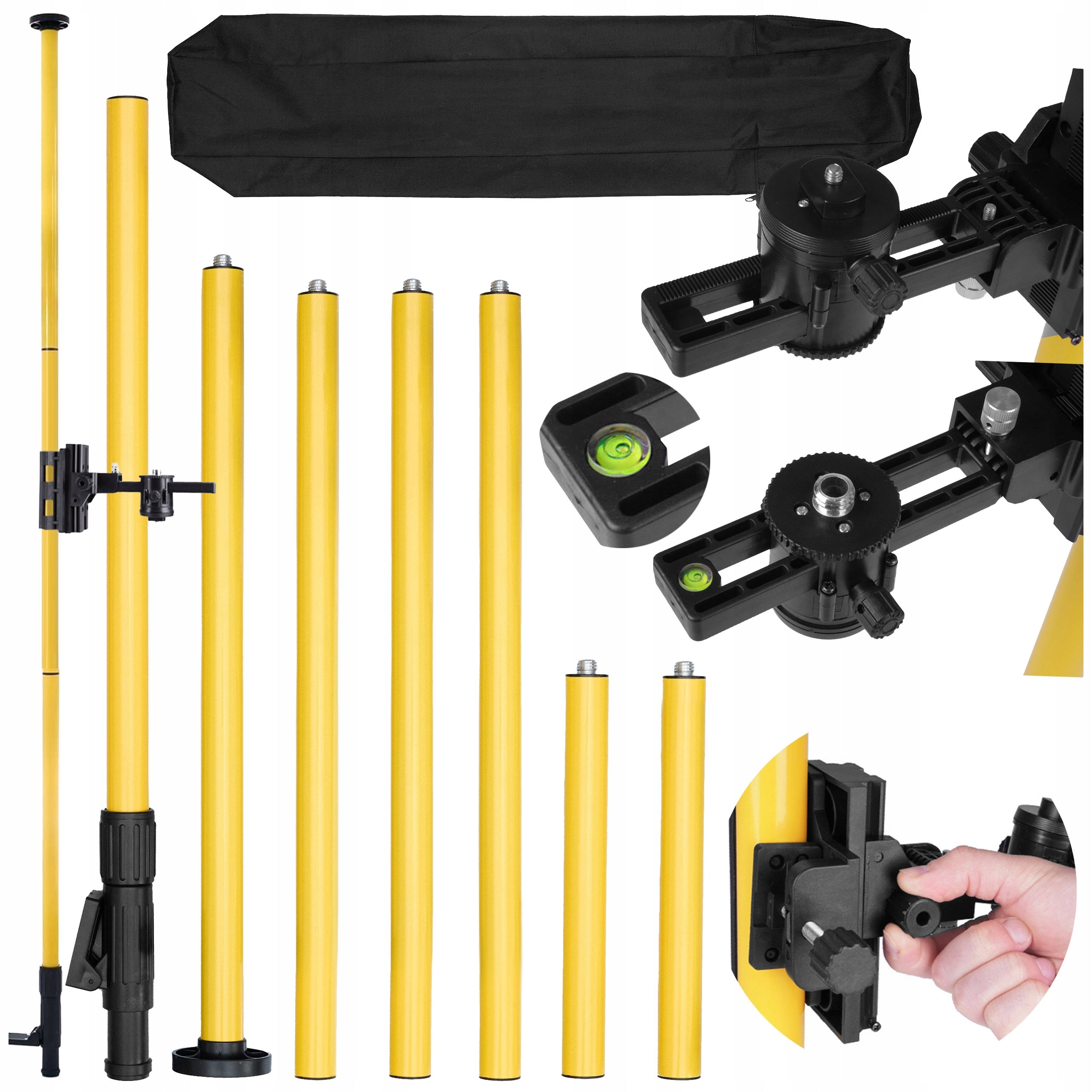 EXPANSION STAND POLE FOR LASER LEVEL 72 - 420 CM DEKO
