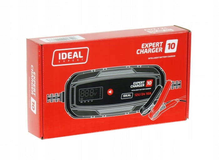 EXPERT CHARGER 10 - Intelligent rectifier 12/24V 10A WET GEL AGM EFB LiFe Brand IDEAL