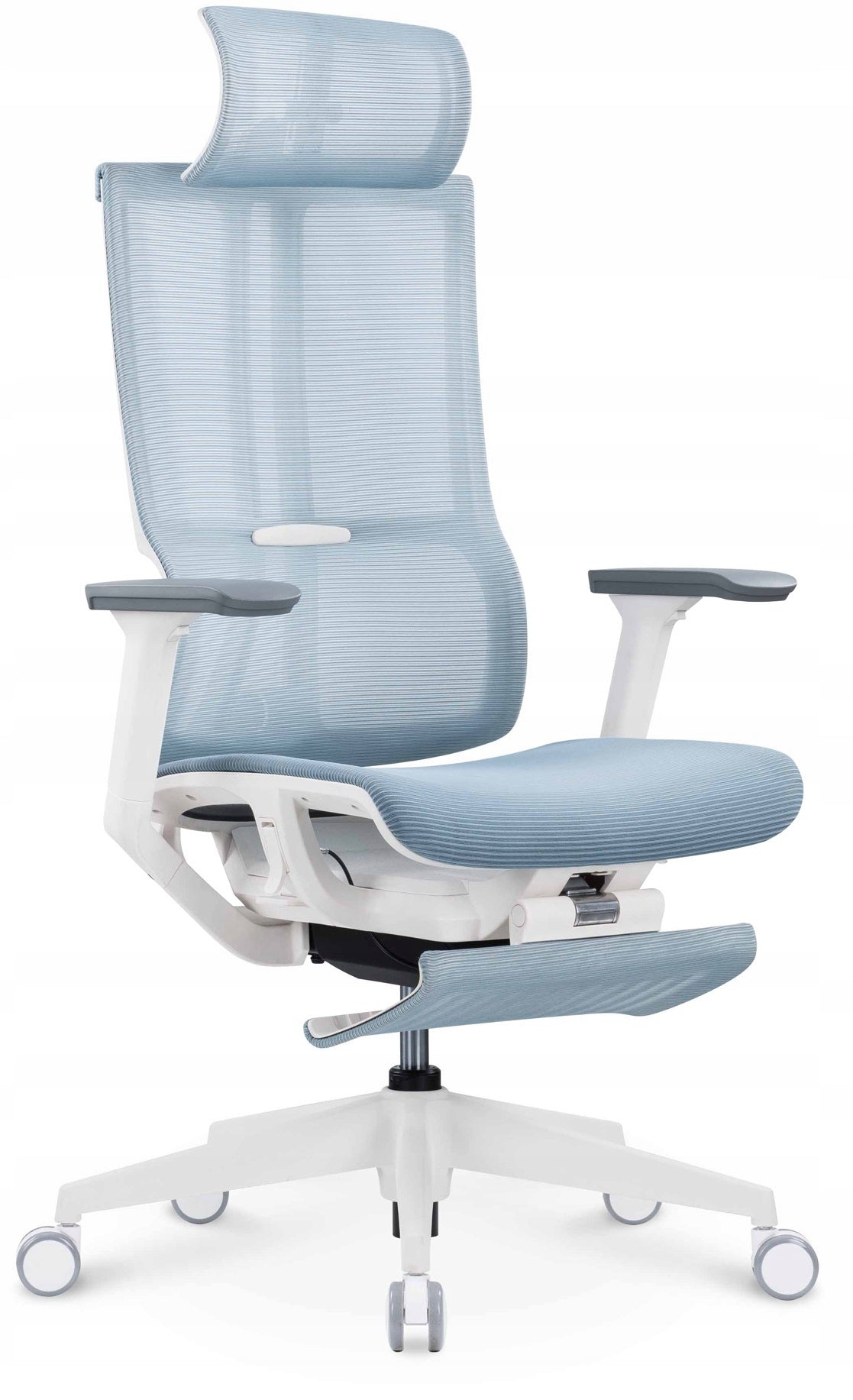 EXPERTA ergonomic office chair with footrest, synchronous swivel Kind rotary