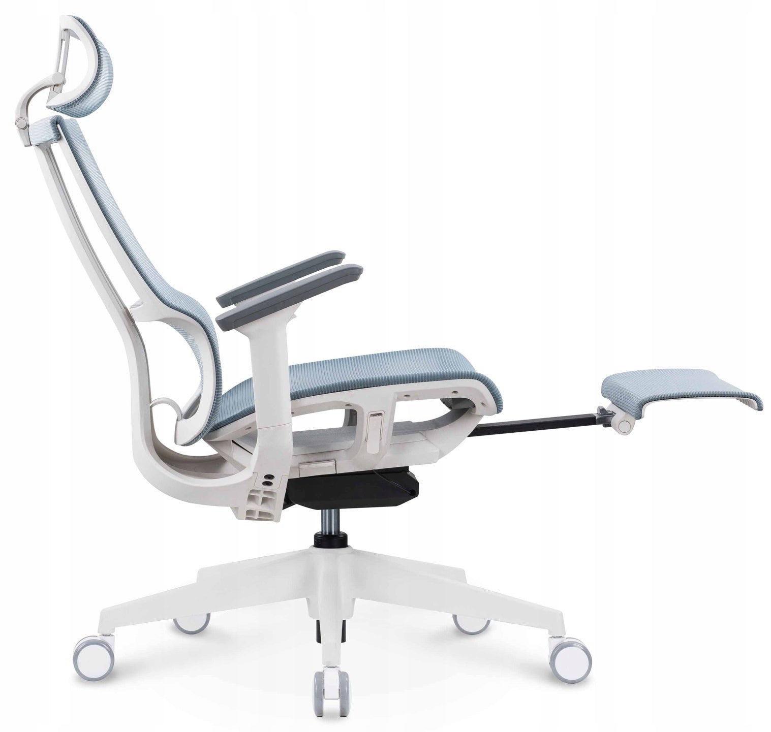 EXPERTA ergonomic office chair with footrest, synchronous swivel