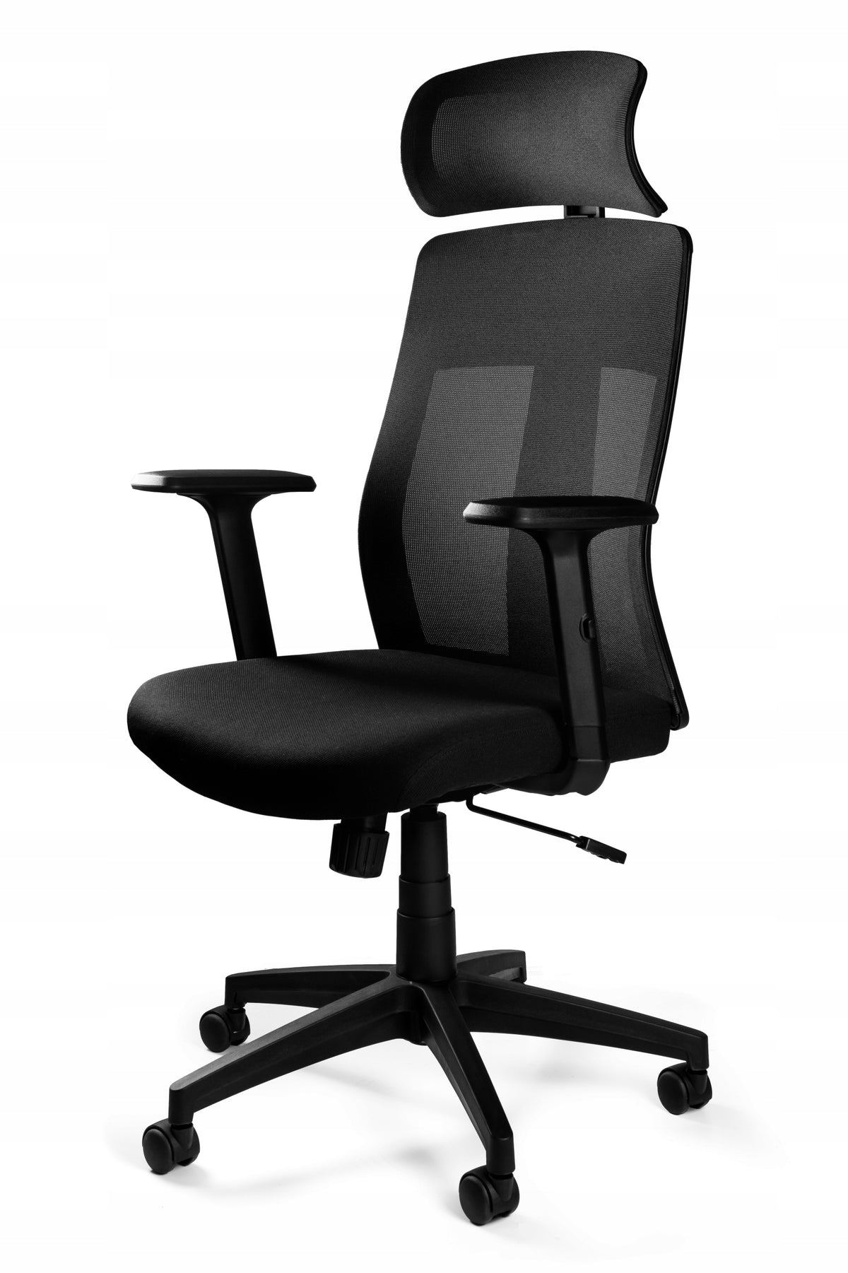 EXPLORE Swivel Chair Black Office Ergonomic Mesh Fabric 130kg Packaging status original