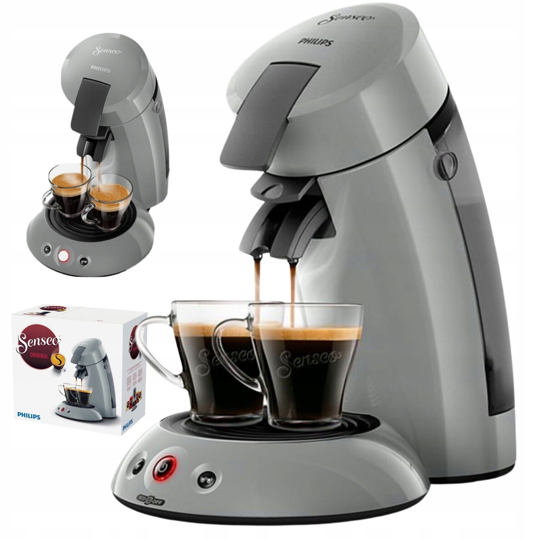 EXPRESS PHILIPS SENSEO 1450W SACHET PADS GREY AUTOMATIC