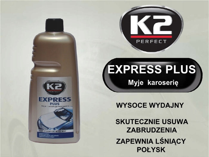 EXPRESS PLUS SHAMPOO K2 WITH WAX CAR WASH 5000ml 5L 5l Packaging status original