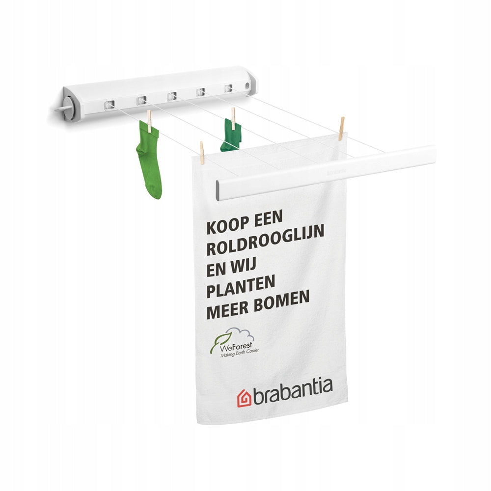 EXTENSIBLE BATHROOM DRYER 22 M BRABANTIA Kind Stationary