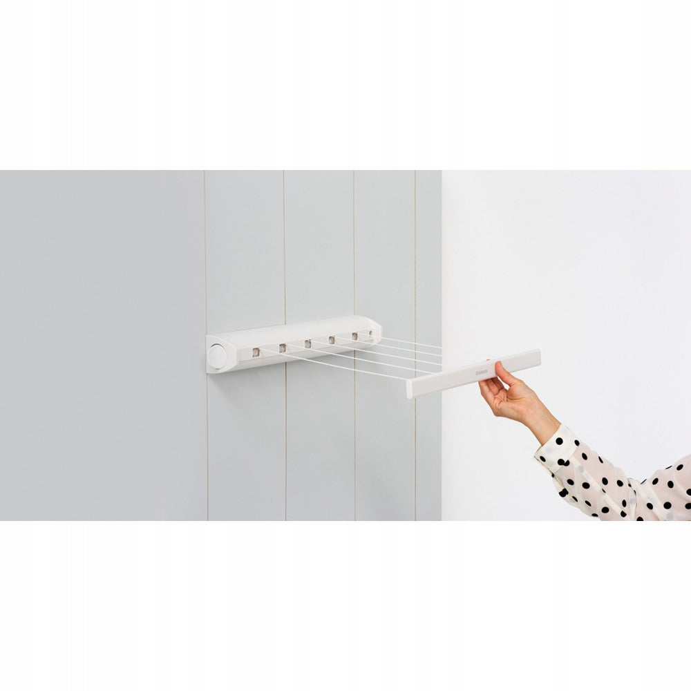 EXTENSIBLE BATHROOM DRYER 22 M BRABANTIA Unfolded width 4.4 cm