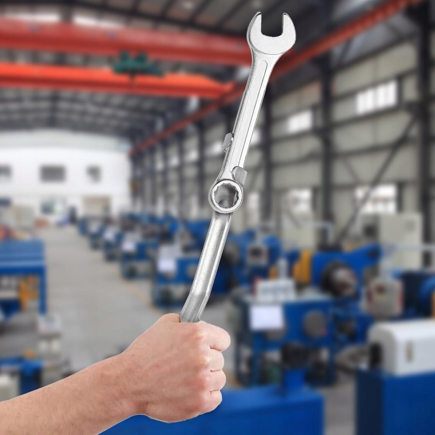 EXTENSION FLAT EYE WRENCH HOLDER ADAPTER 340mm Brand Resser
