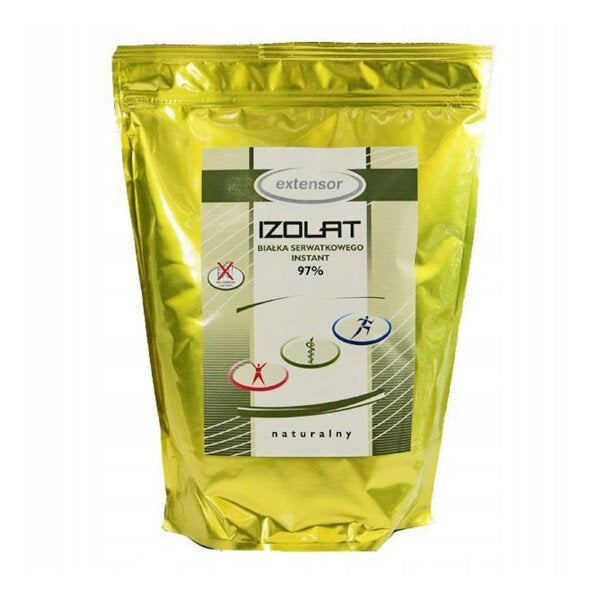 EXTENSOR PROTEIN ISOLATE PURE 97 WHEY PROTEIN WPC 1000g Expiration date at least six months from the date of purchase
