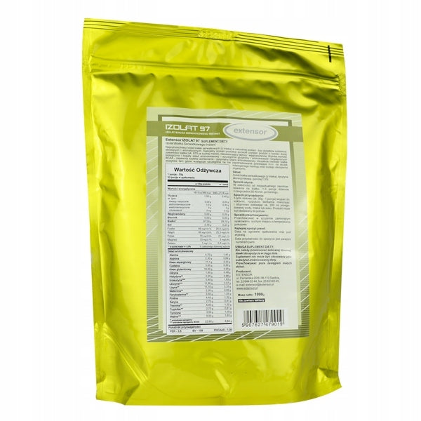 EXTENSOR PROTEIN ISOLATE PURE 97 WHEY PROTEIN WPC 1000g Manufacturer code EX-IZO-1