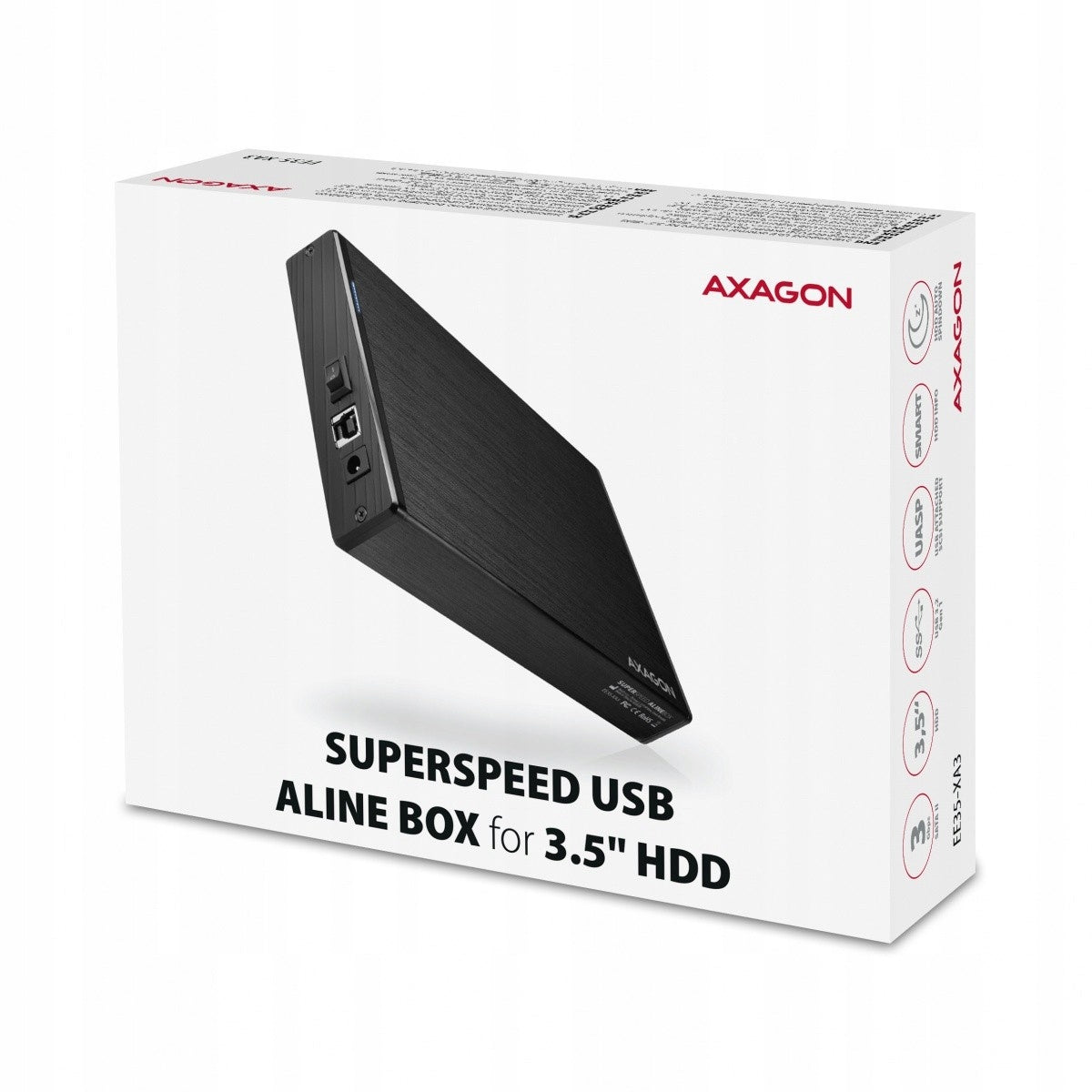 EXTERNAL DRIVE 1.5TB USB 3.2 AXAGON EE35-XA3 Manufacturer Axagon
