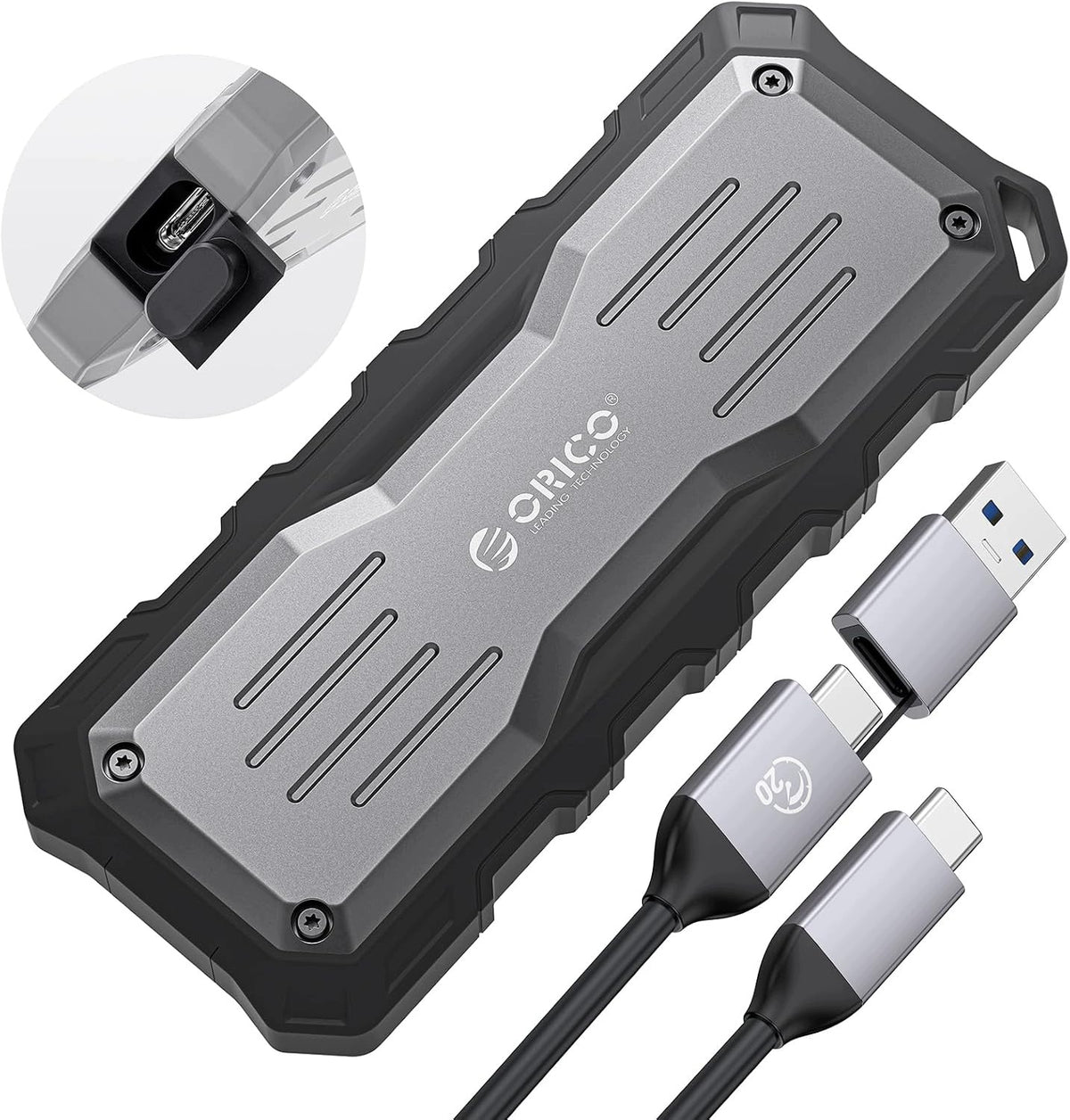 EXTERNAL DRIVE SSD 2TB USB 3.2 GEN 2 READ 2000MB/S