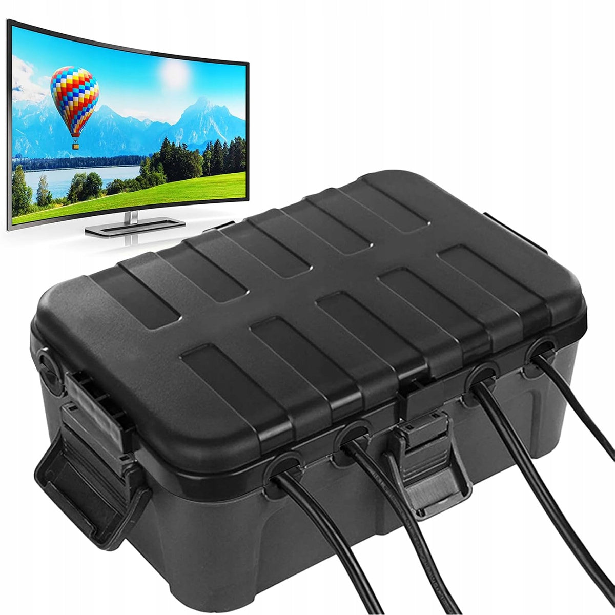 EXTERNAL ELECTRICAL BOX IP54 CAN RESISTANT TO CONDITIONS DURABLE EAN (GTIN) 6942278458012