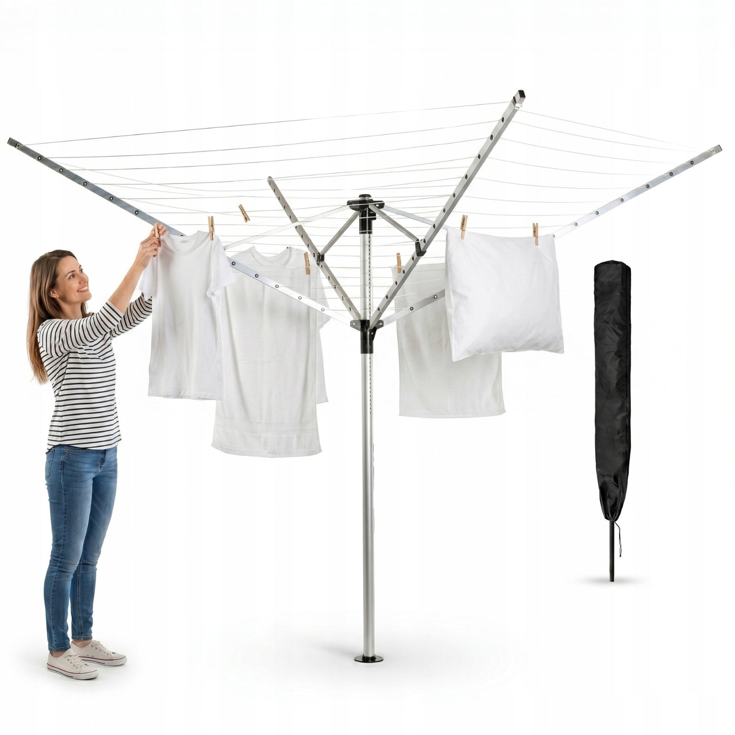 EXTRA LARGE DRYER XXL 260CM FOLDING LAUNDRY FOR GARDEN