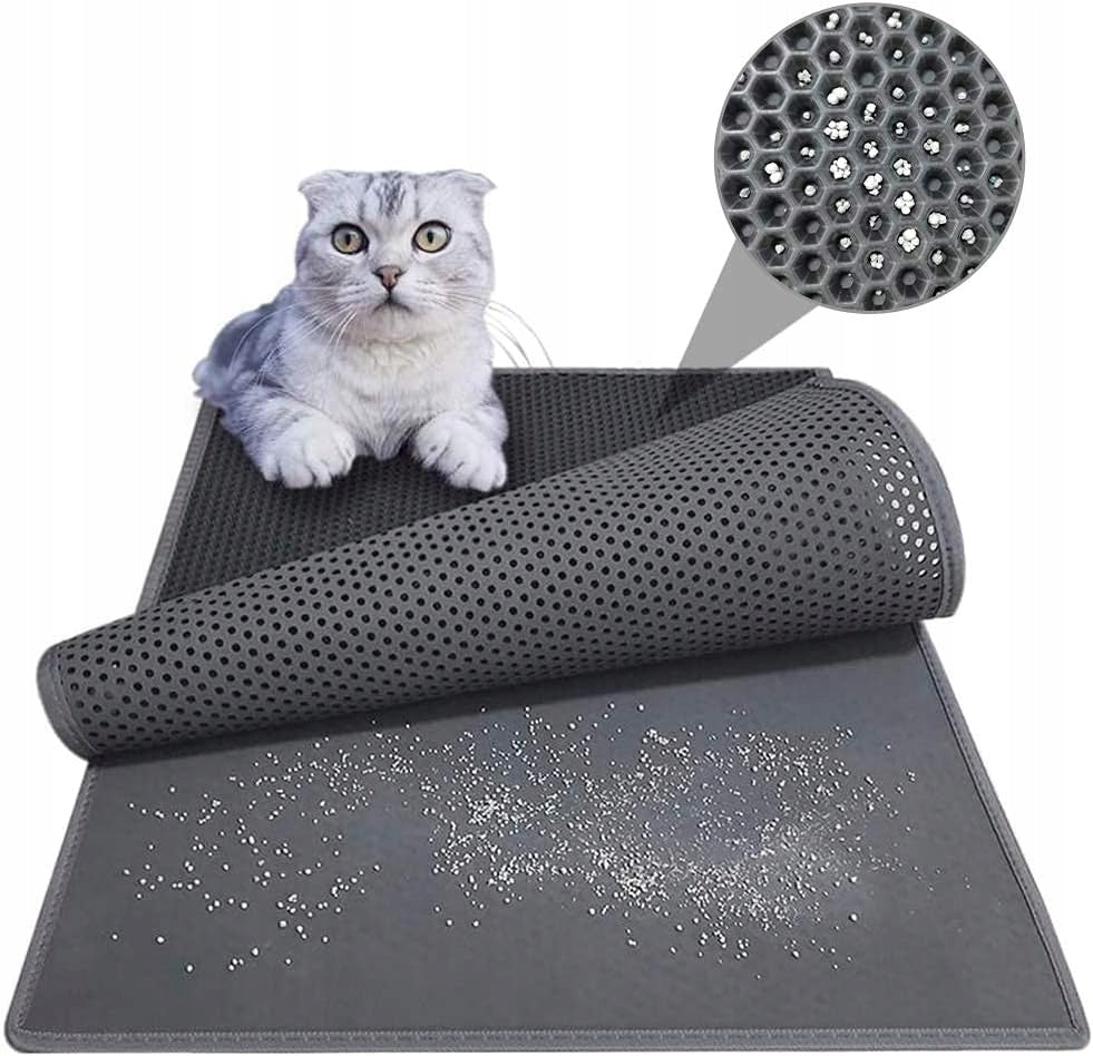 EXTRA LARGE LITTER BOX MAT Double Layer Cat Pad 76x90 XXLLL