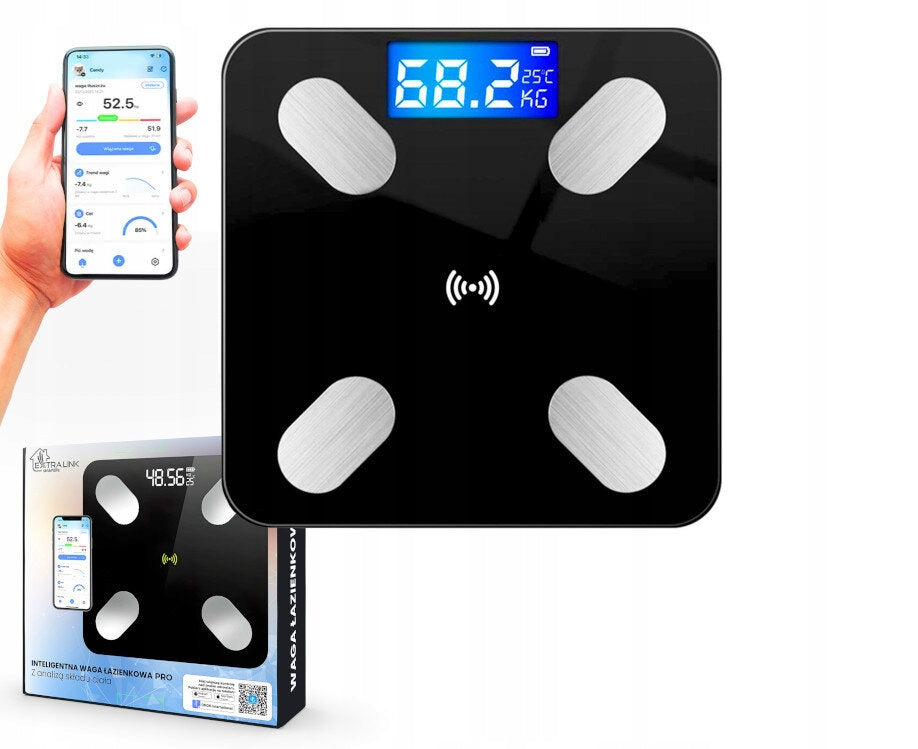EXTRALINK PRO Bathroom Scale Batteries included no