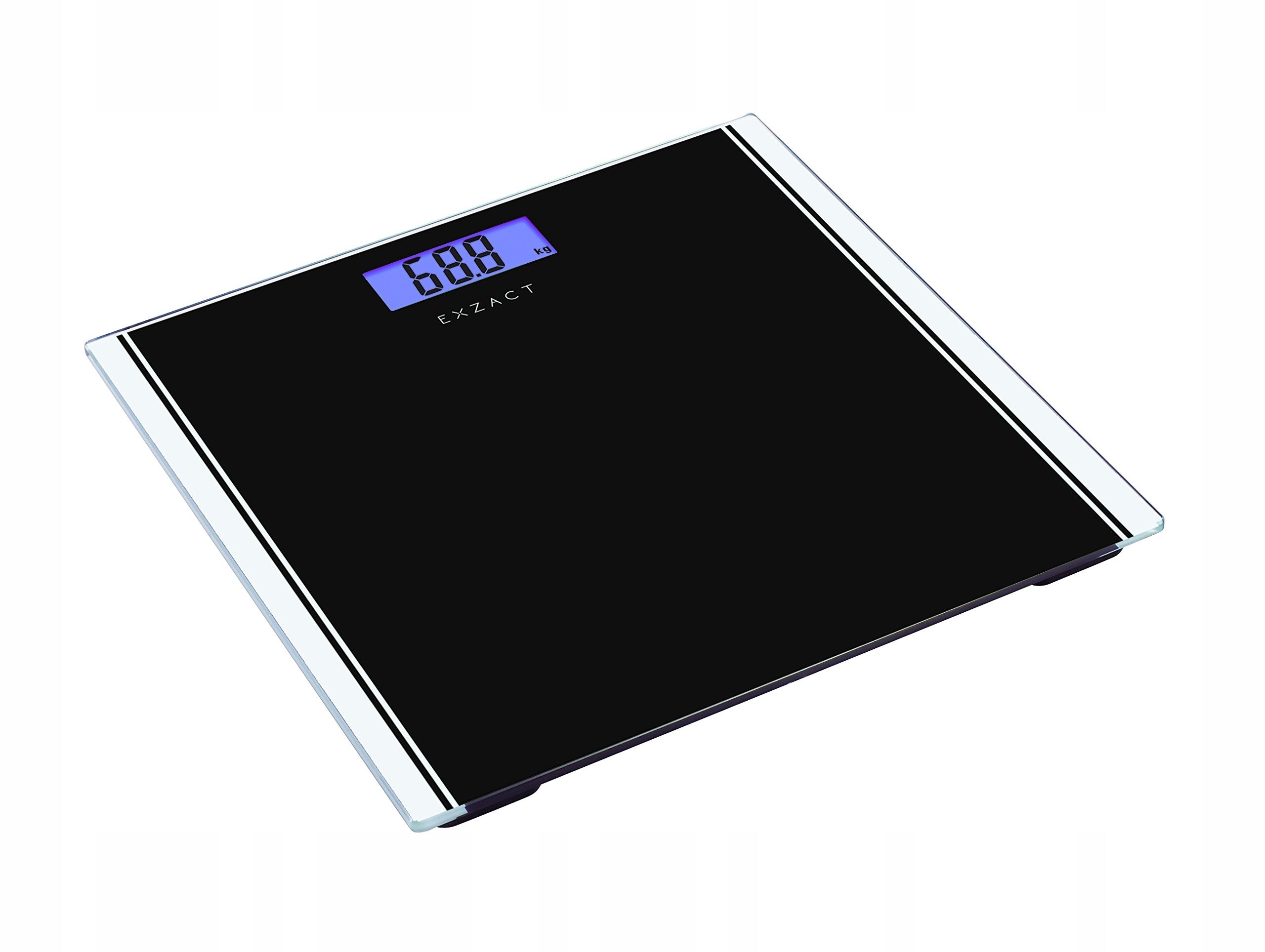 EXZACT Digital Bathroom Electronic Scale 180kg LCD Black Brand Exzact
