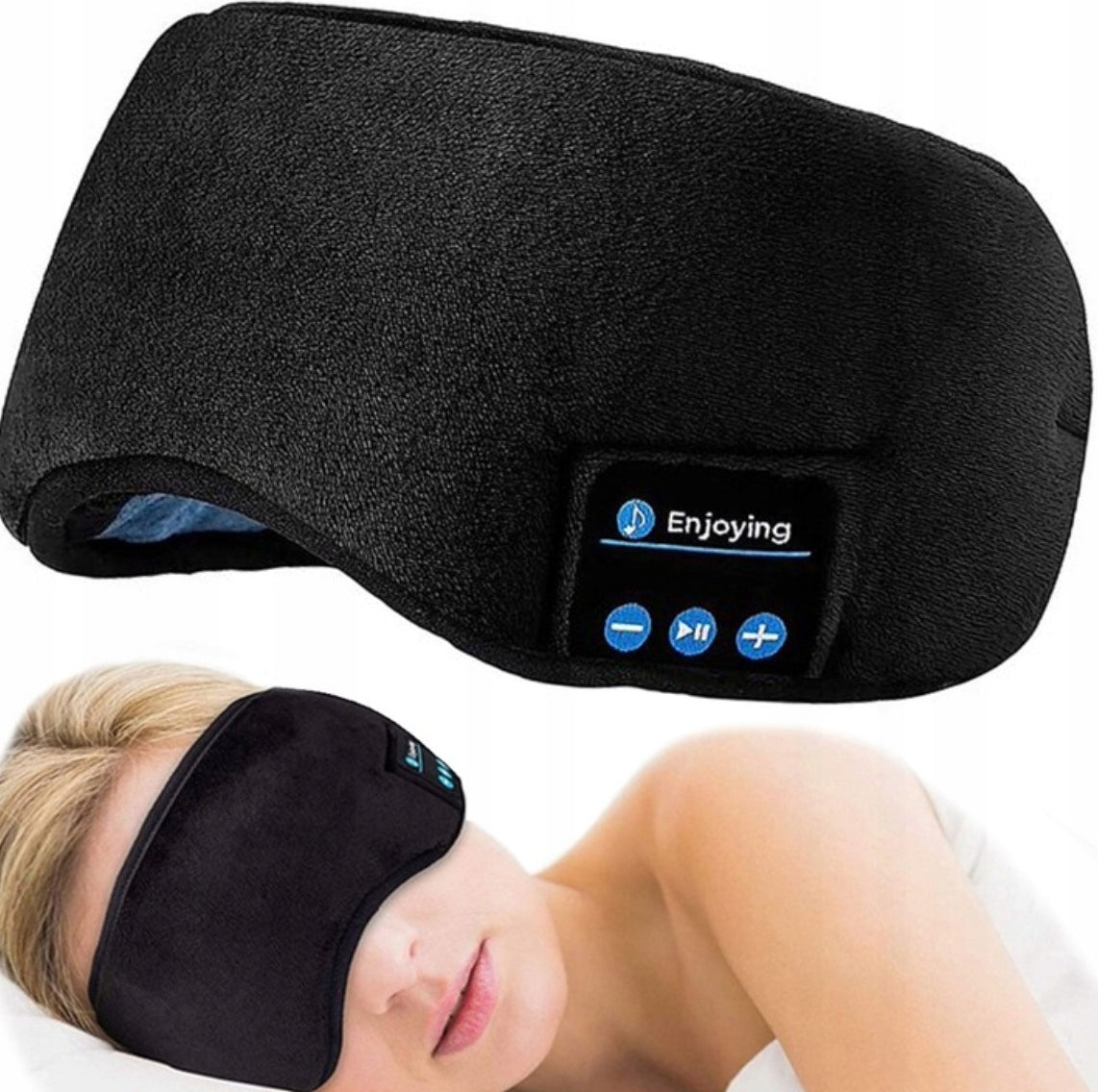 EYEBAND FOR SLEEPING BLUETOOTH HEADPHONES MASK VERY COMFORTABLE SOFT V2