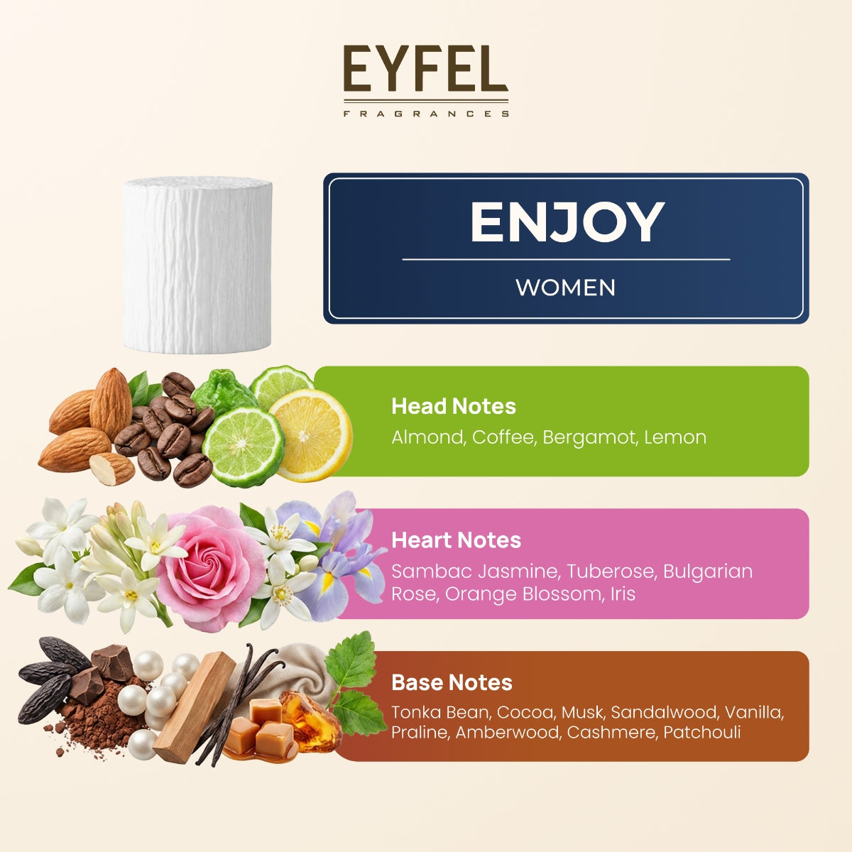 EYFEL Women's Perfume - Enjoy Brand Eyfel