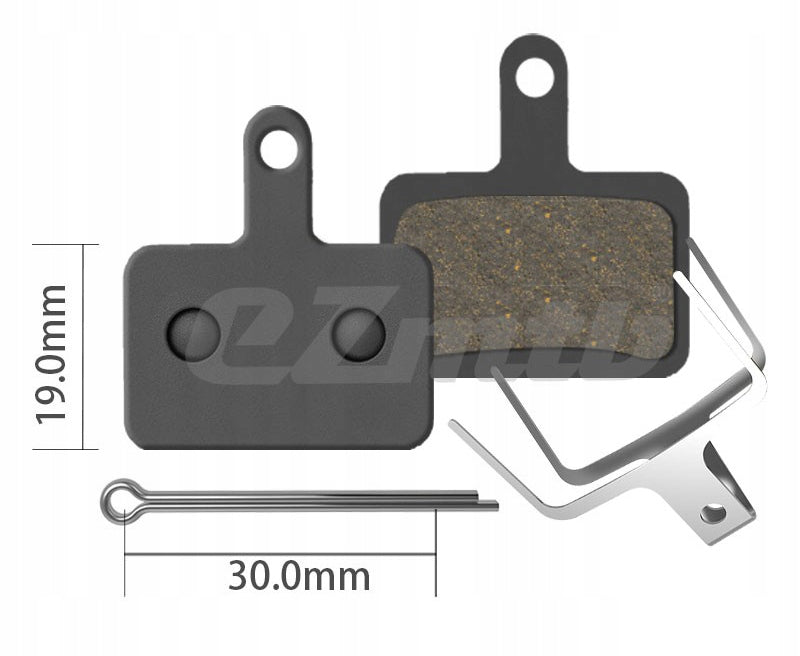 EZmtb brake pads for Shimano B05S disc brakes Model IB-EZ-BP1001