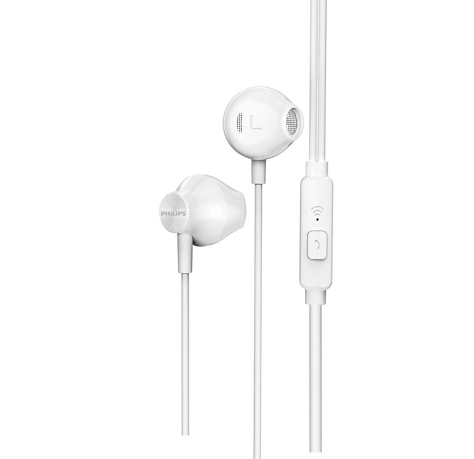 Earbuds PHILIPS TAUE101WT White Brand Philips