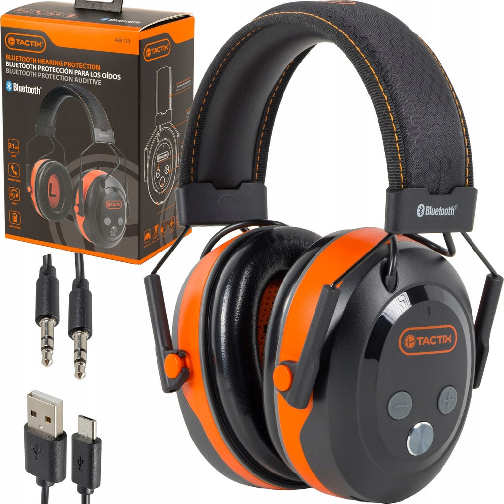 Earphone Earmuffs PROTECTIVE BLUETOOTH PHONE IPX3 wireless - TACTIX