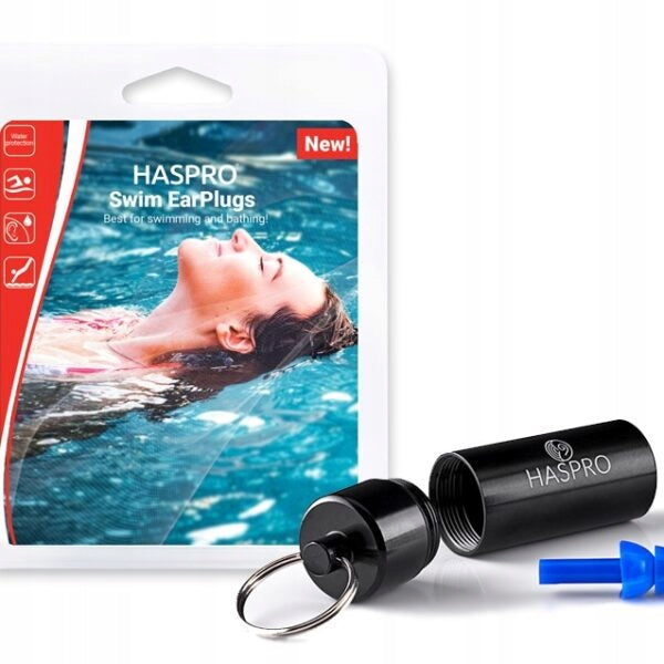 Earplugs Haspro Swim Universal blue Brand Haspro