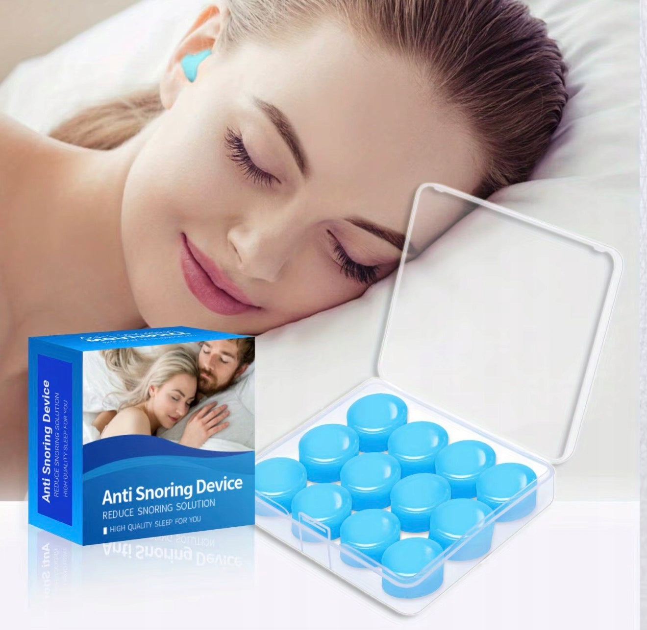 Earplugs Silicone Stopwatches Moldable Reusable Water Swimming Number of pieces on offer 12 szt.