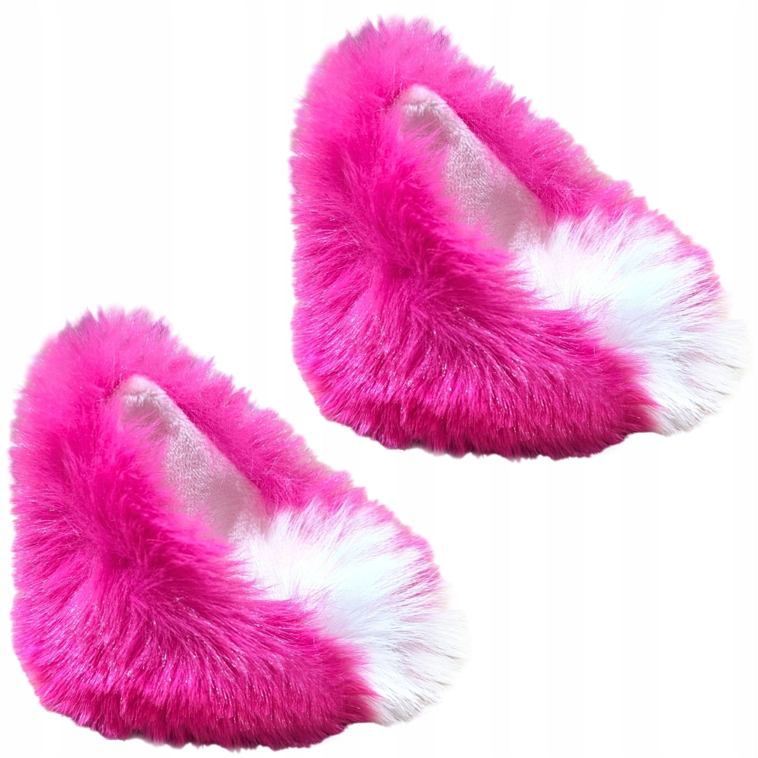 Ears for helmet fur 2 pcs Pink Manufacturer no brand