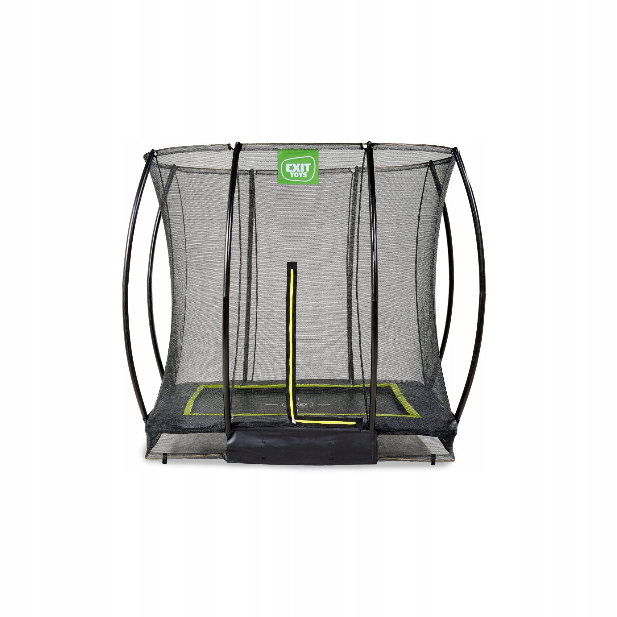Earth trampoline Silhouette EXIT 153x214cm with safety net - charm Max. weight load 100 kg