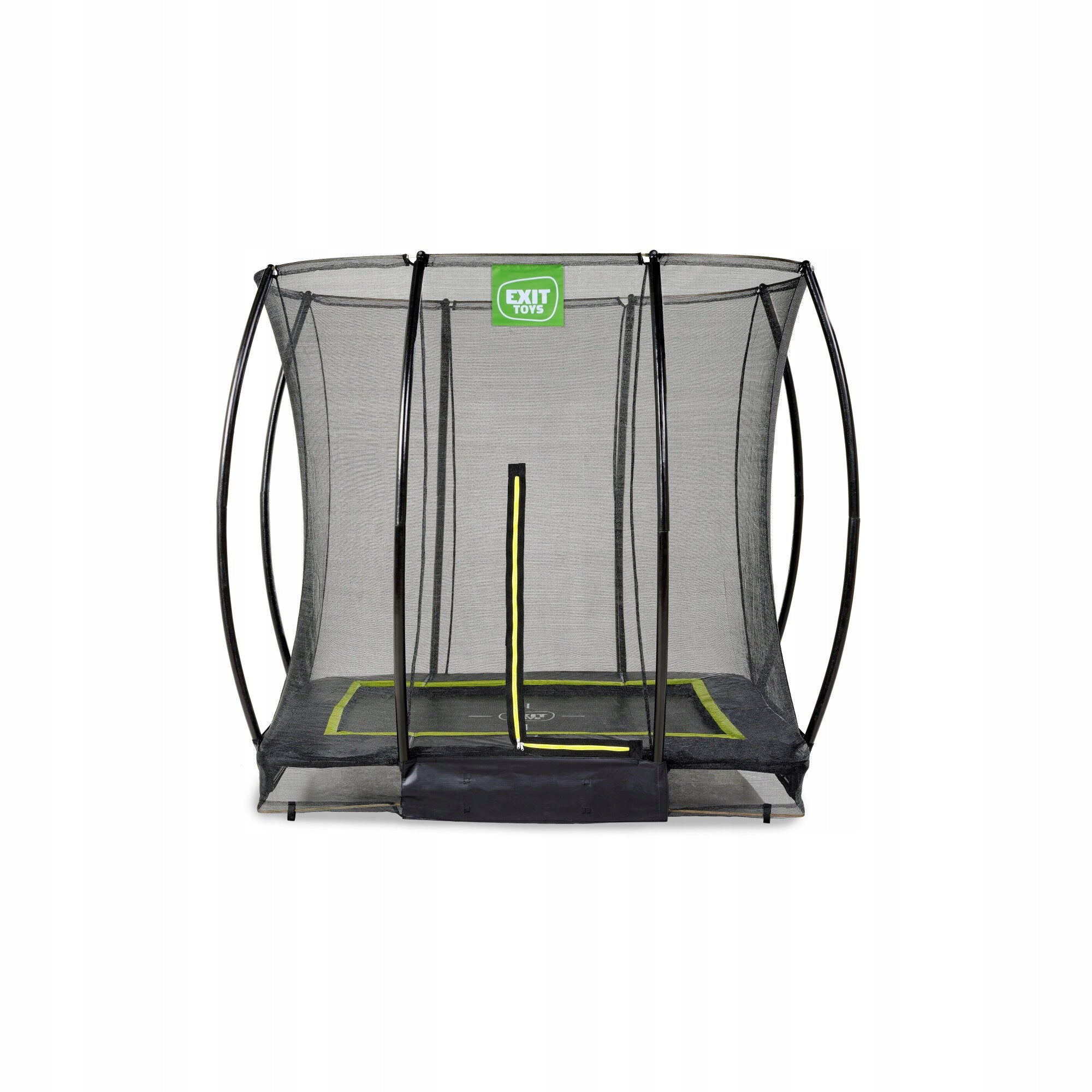 Earth trampoline Silhouette EXIT 153x214cm with safety net - charm