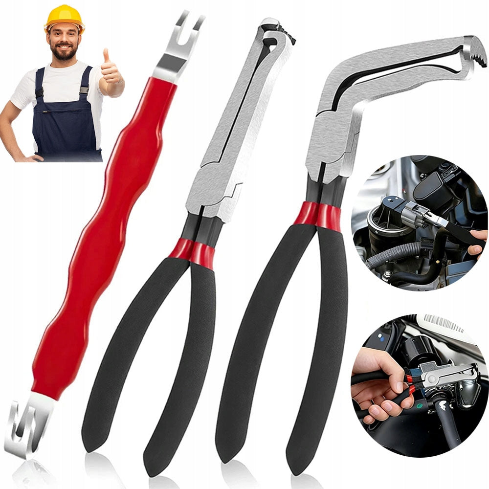 Easy Disconnection Car Connectors Cube and Wire Pliers 3 Pcs.