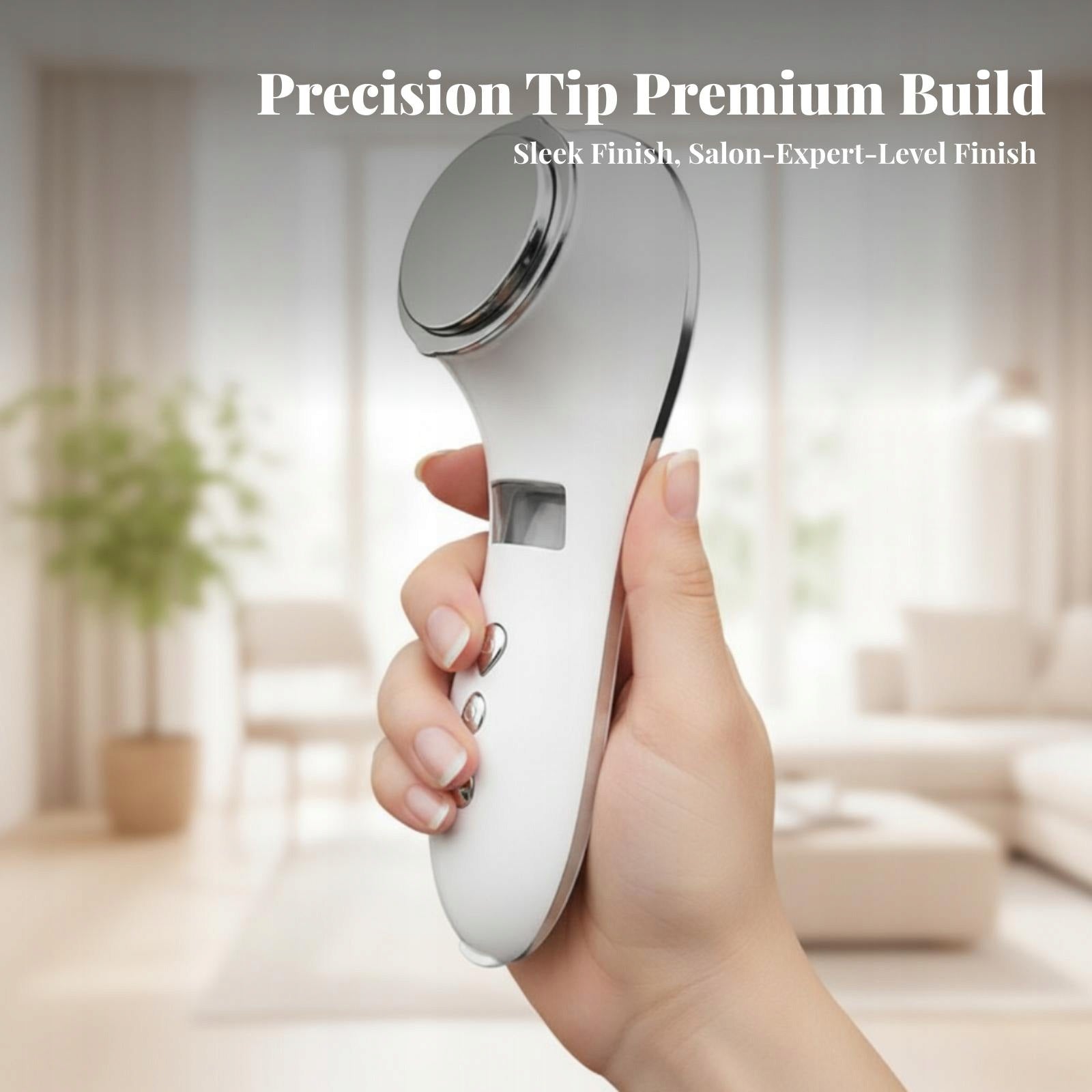 Easy to Carry Facial Facial Appliance | Built in Rechargeable, Facial Pink Medical device no