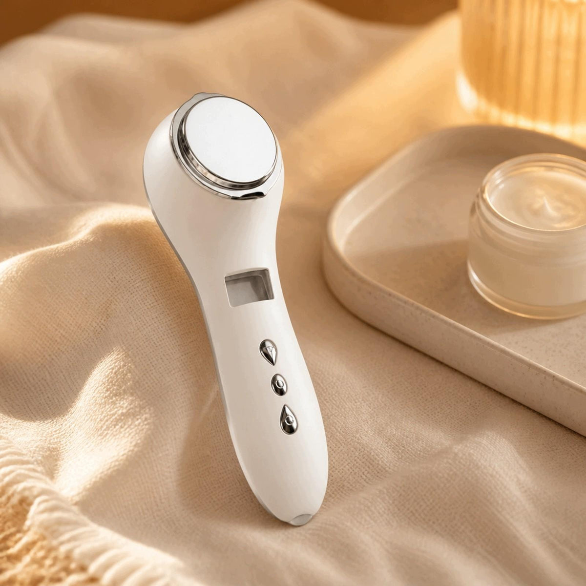 Easy to Carry Facial Facial Device | Built in Rechargeable, Facial Pink Medical device no