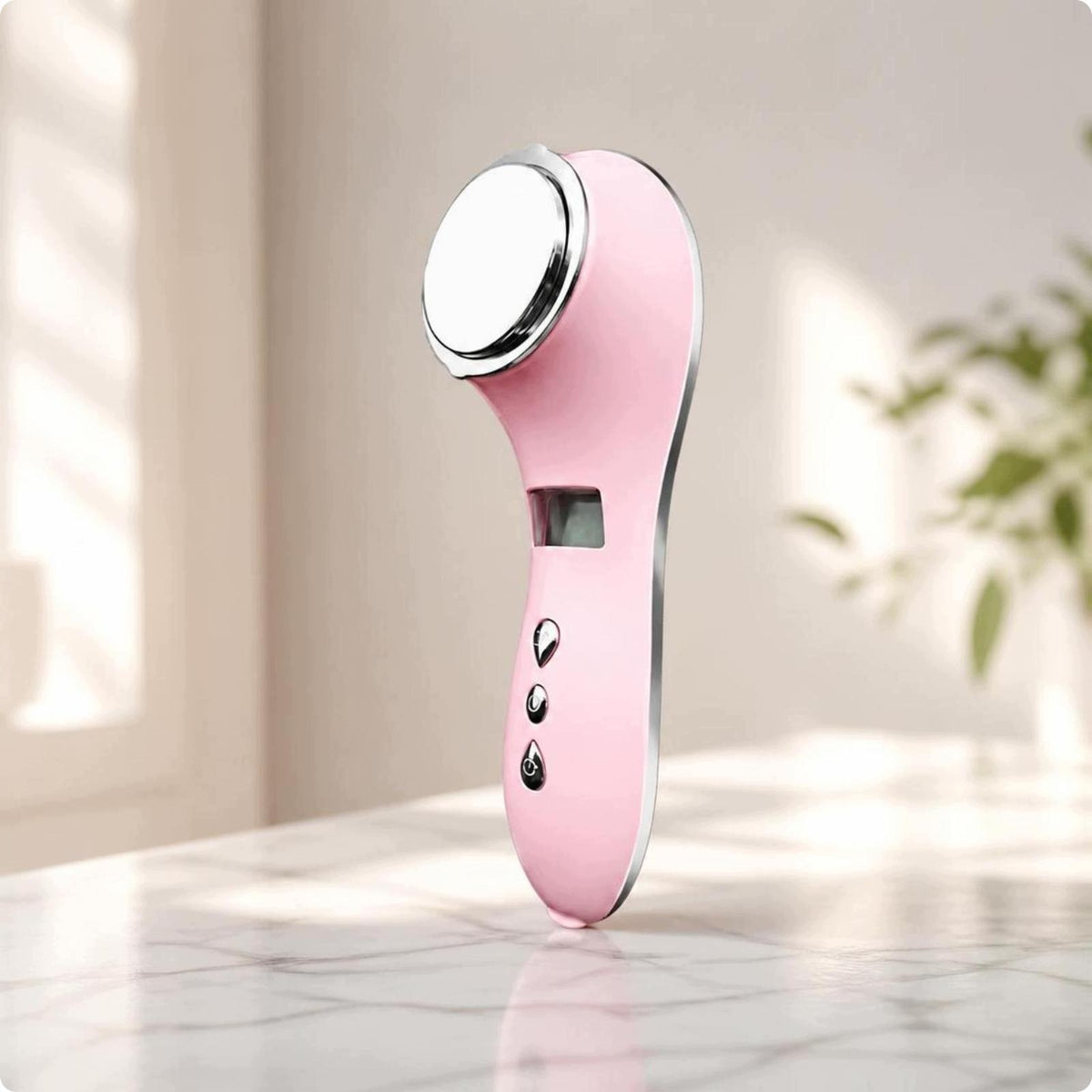 Easy to Carry Facial Facial Device | Built in Rechargeable, Facial Pink