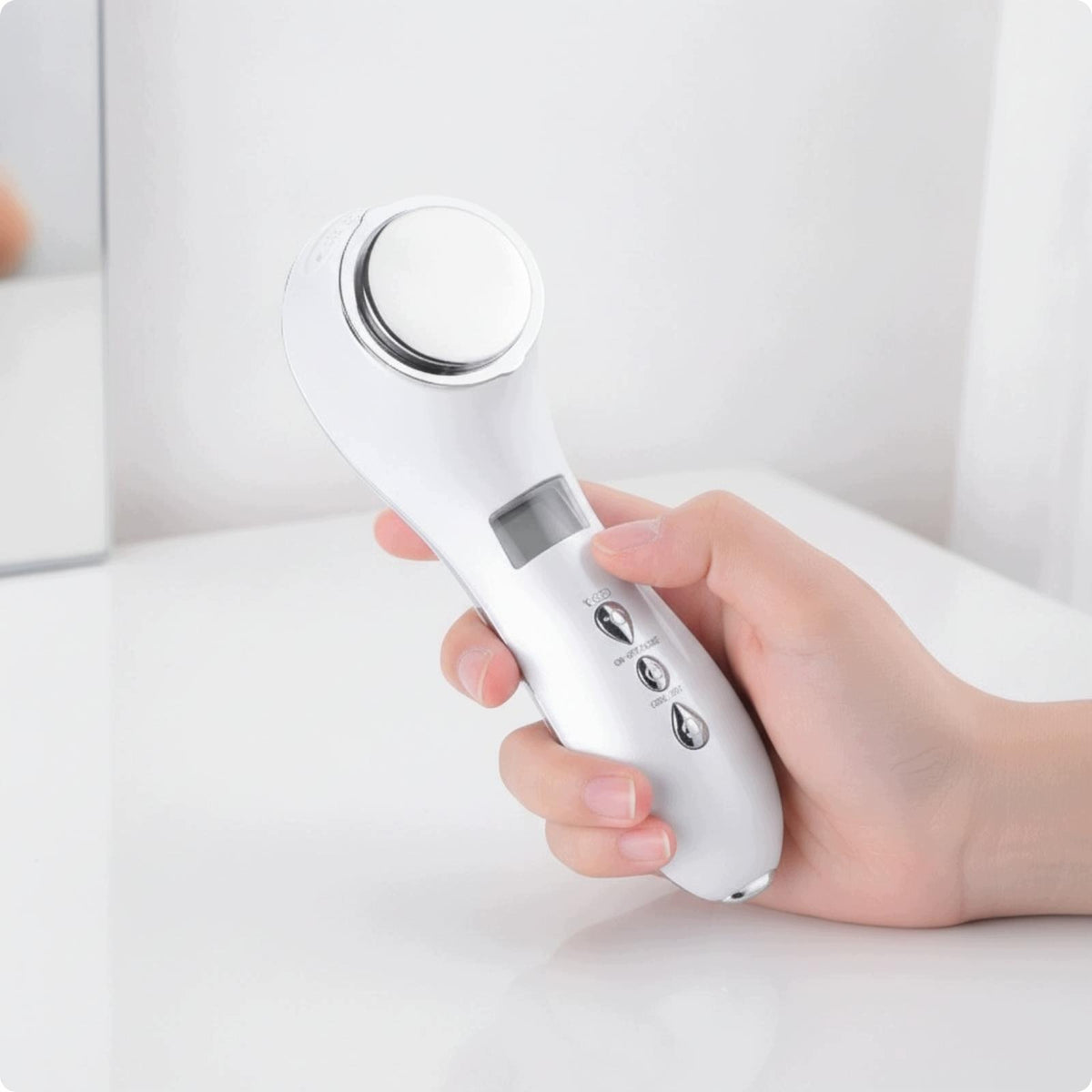 Easy to Carry Facial Facial Device | Built in Rechargeable, Facial White