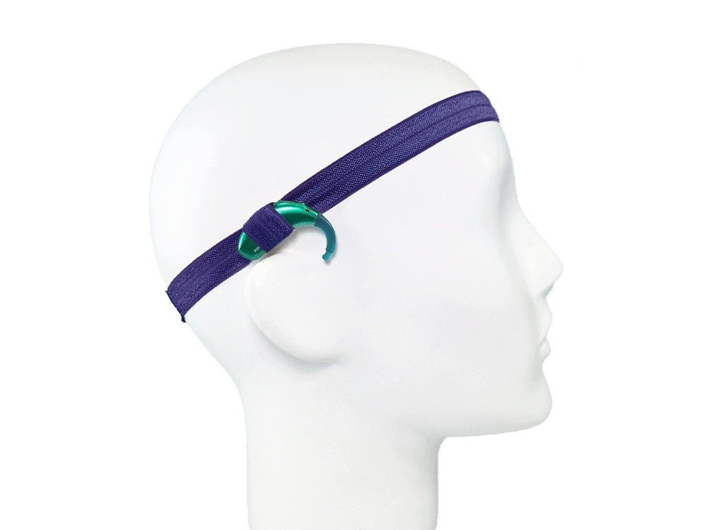 EasyFlex Band for Hearing Aids and/or Speech Processors - Navy Blue - M Medical device no