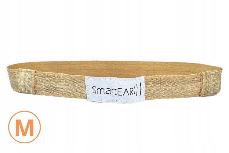 EasyFlex Headband for Hearing Aids and/or Speech Processors -Light Beige - M