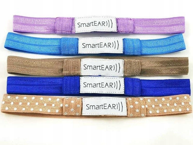 EasyFlex Headband for Hearing Aids and/or Speech Processors - Purple - M Manufacturer code BEFMpurple