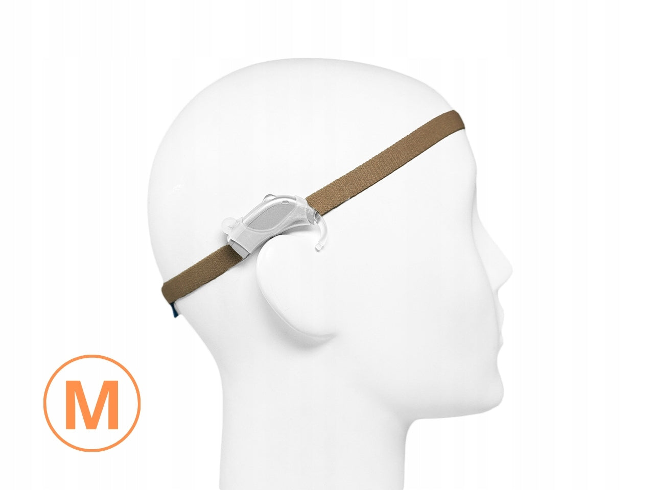 EasyFlex ULTRA Headband for Hearing Aids/Implants - Brown - M