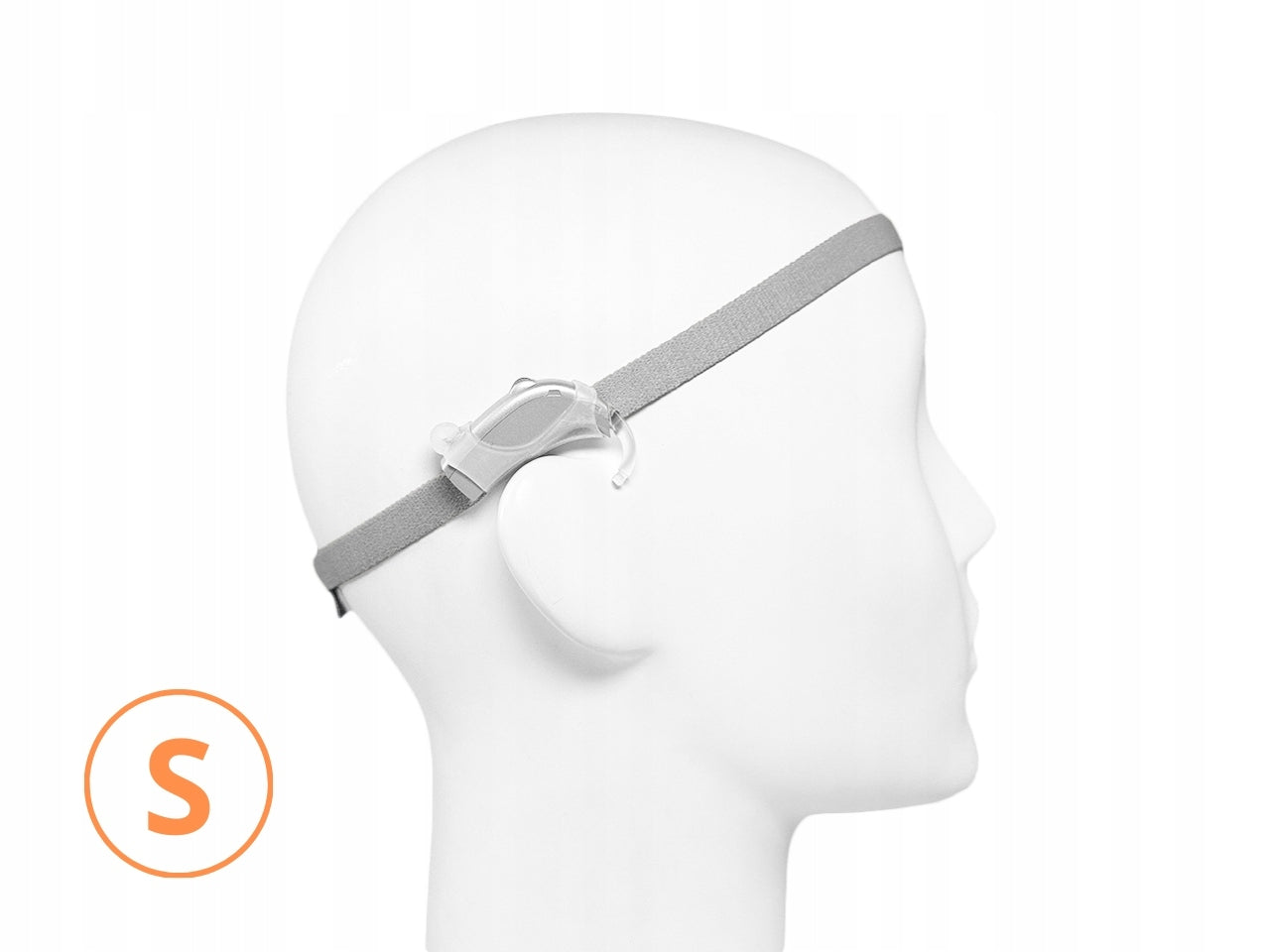 EasyFlex ULTRA Headband for Hearing Aids/Implants - Grey - S