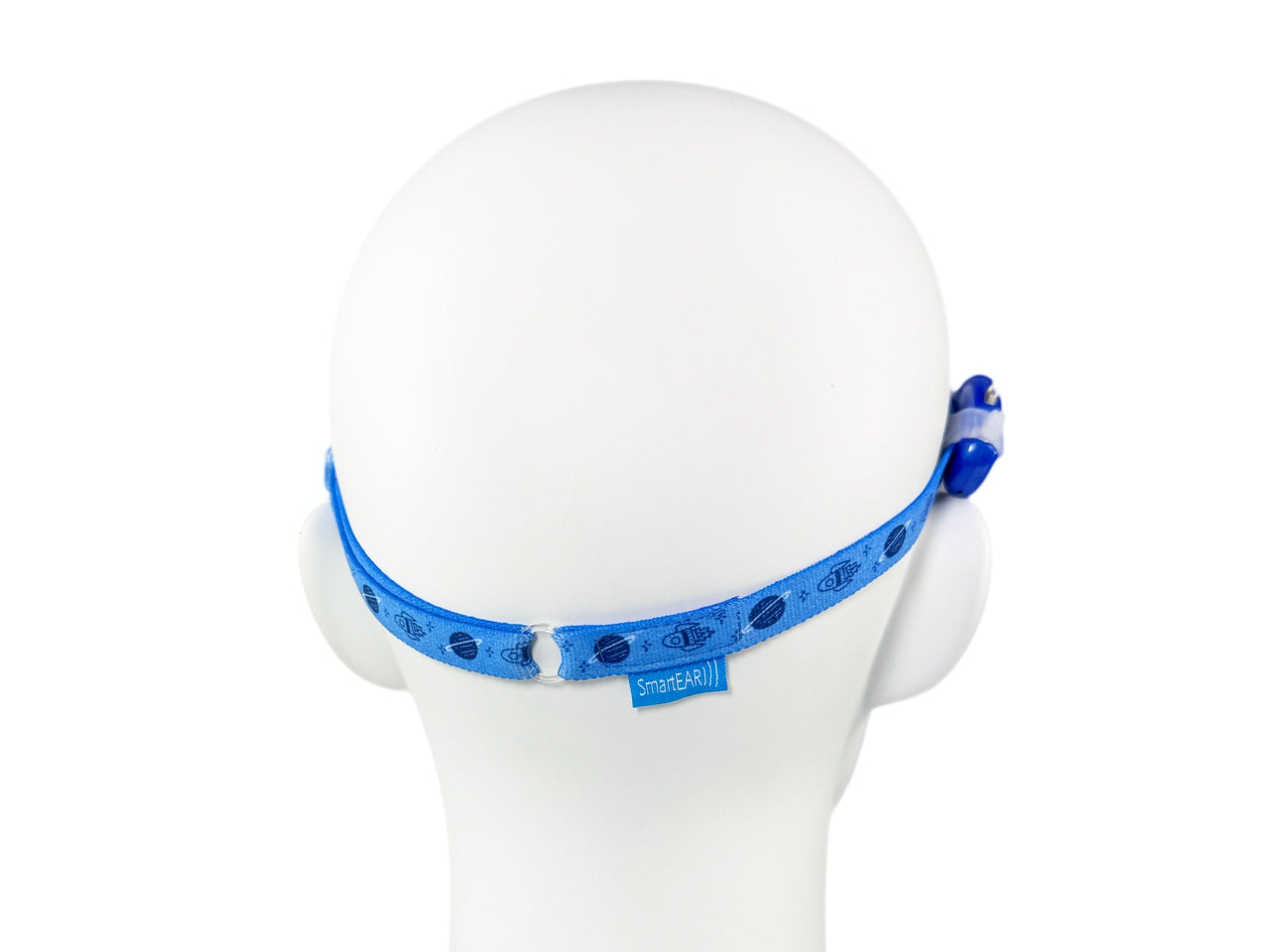 EasyFlex ULTRA Headband for Hearing Aids/Implants - Space Pattern - L Batteries included no