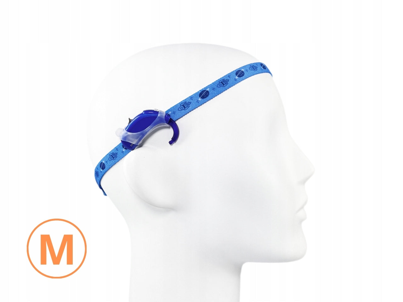 EasyFlex ULTRA Headband for Hearing Aids/Implants - Space Pattern - M