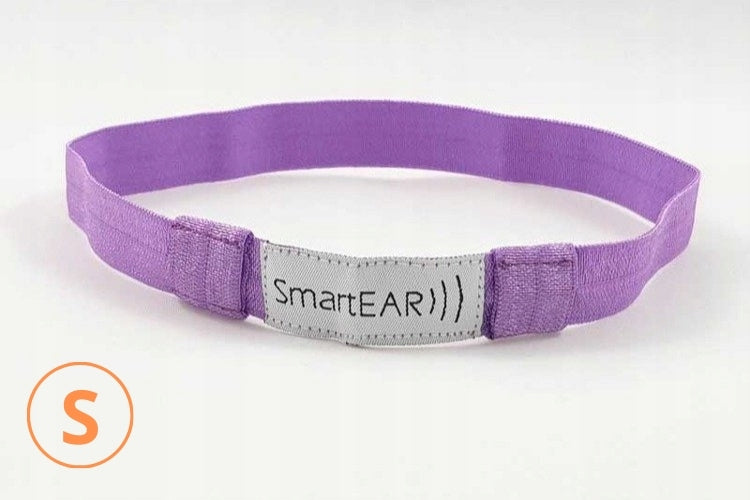 EasyFlex band for hearing aids and/or speech processors - purple - S
