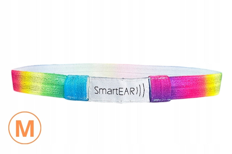 EasyFlex band for hearing aids and/or speech processors - rainbow - M