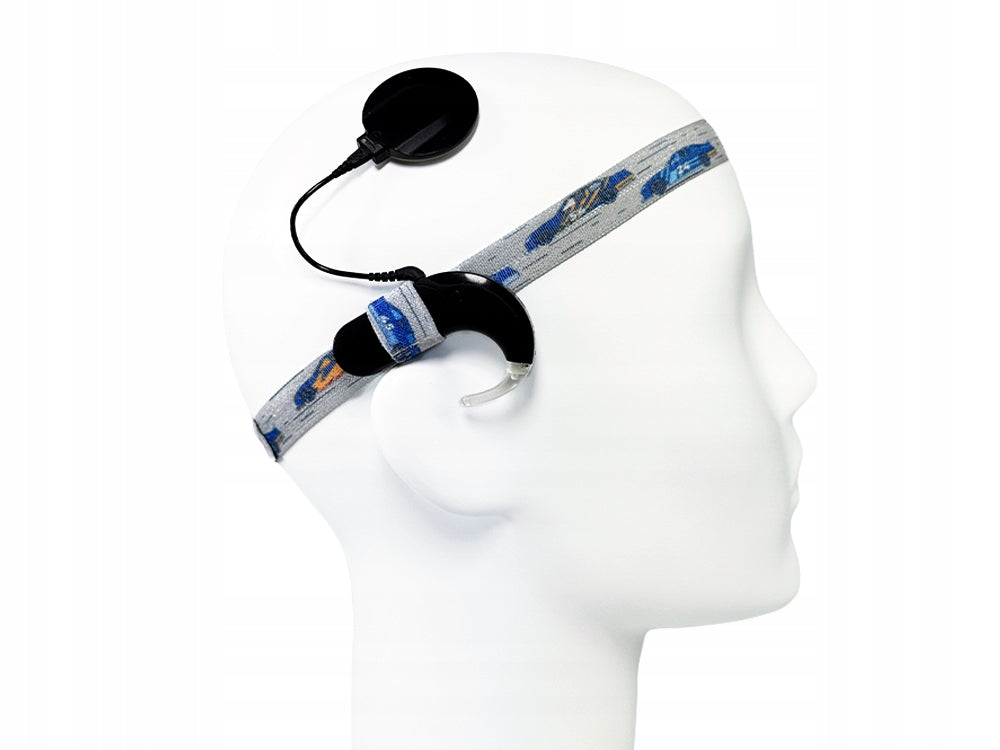 EasyFlex headband for hearing aids and/or speech processors - cars - M Manufacturer code BEFM_cars